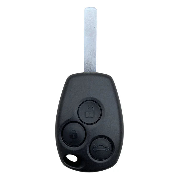 3 Button VA2 / VA6 Remote Key Case for Renault, Vauxhall & Nissan