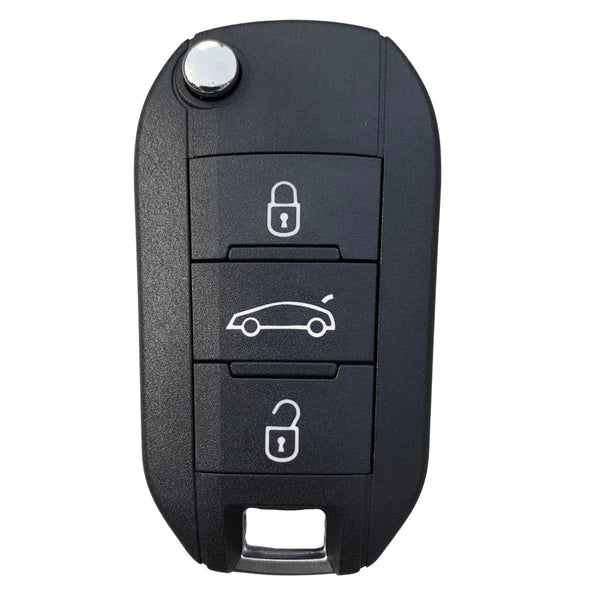 Aftermarket 3 Button Remote Key for Citroen C4 Cactus (2014–2019) – ID46 PCF7941, 433MHz, HU83 Blade Included