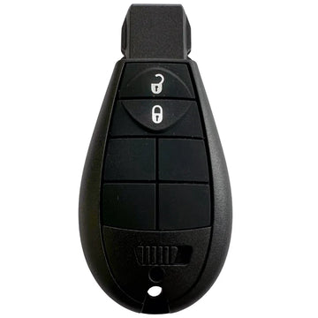 Aftermarket 2-Button Fobik Remote Key for Chrysler & Dodge – ID46/PCF7941, 433MHz, Key Blade Included