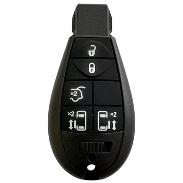 Aftermarket 5-Button Fobik Remote Key for Chrysler Grand Voyager & Town & Country – ID46/PCF7941, 433MHz, CY24 Key Blade Included