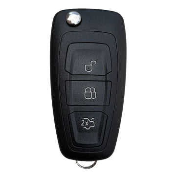 3 Button Remote Key Case for Ford Vehicles with HU101 Blade