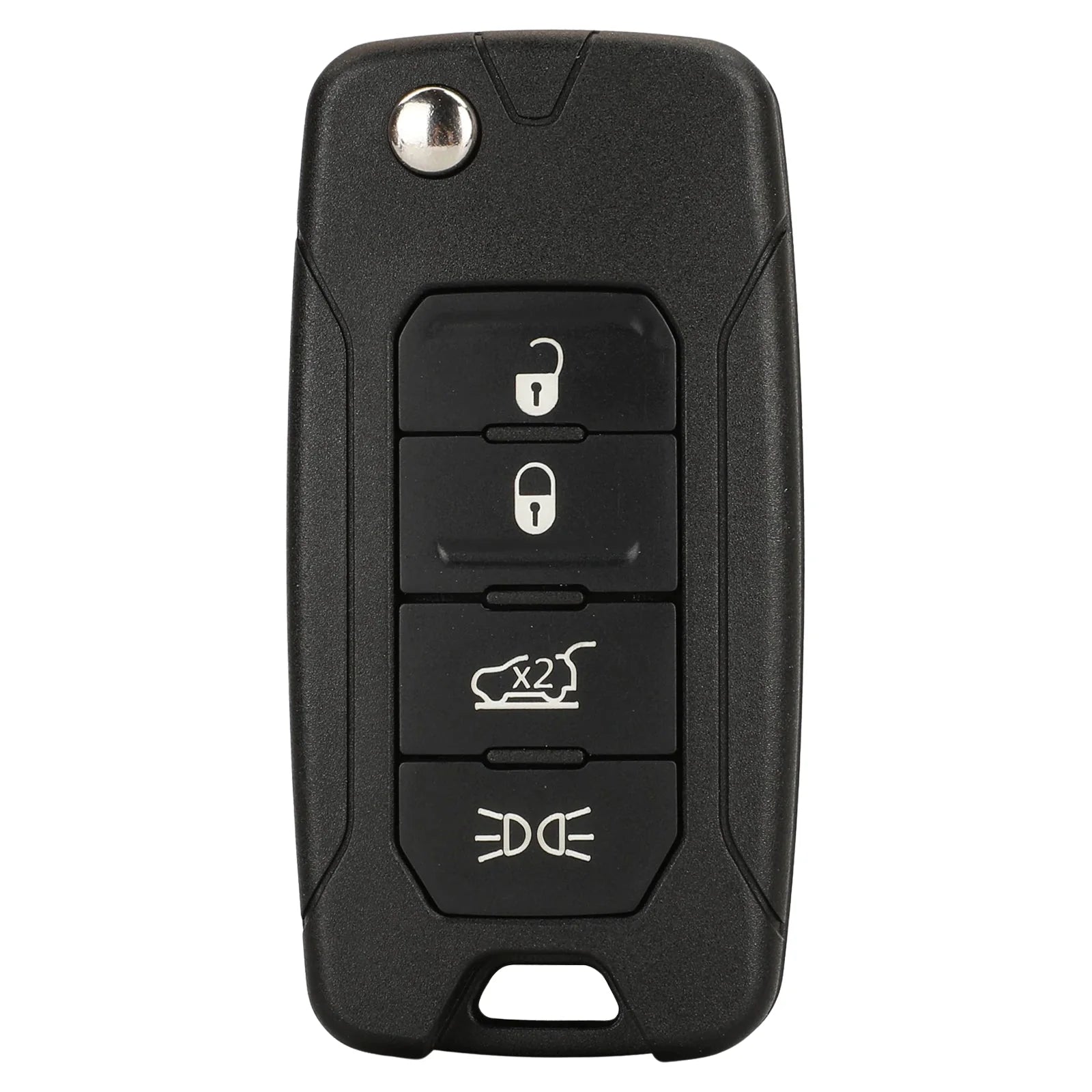 Aftermarket 4-Button Remote Key for Jeep Renegade (2014+) – Megamos AES, 433MHz, SIP22 Blade