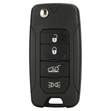 Aftermarket 4-Button Remote Key for Jeep Renegade (2014+) – Megamos AES, 433MHz, SIP22 Blade