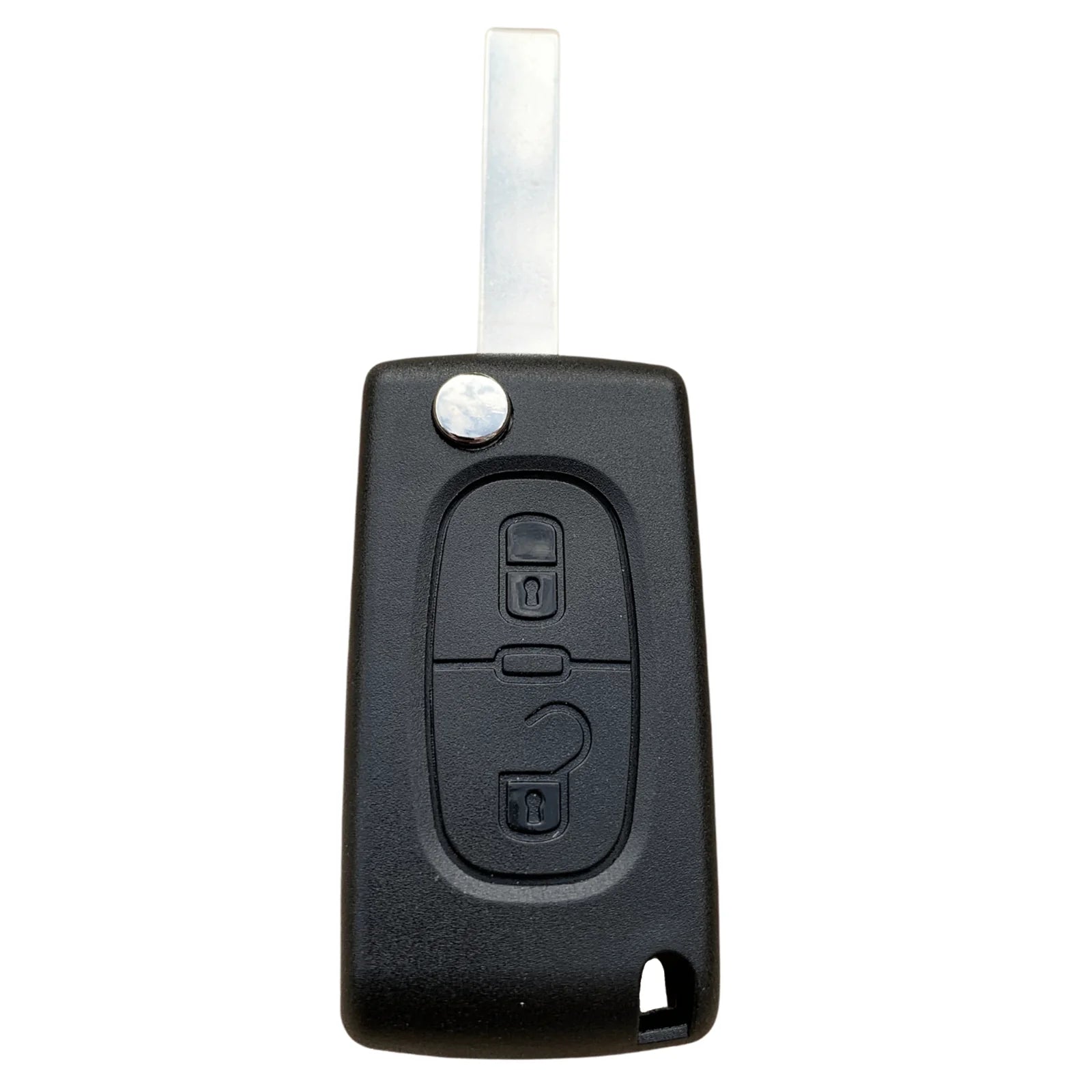 VA2 2 Button Remote Key Case with VA2 Blade – No Battery Contact