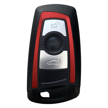 BMW F-Series 3 Button Smart Remote Key – Aftermarket Red Trim, 433MHz (FEM System)
