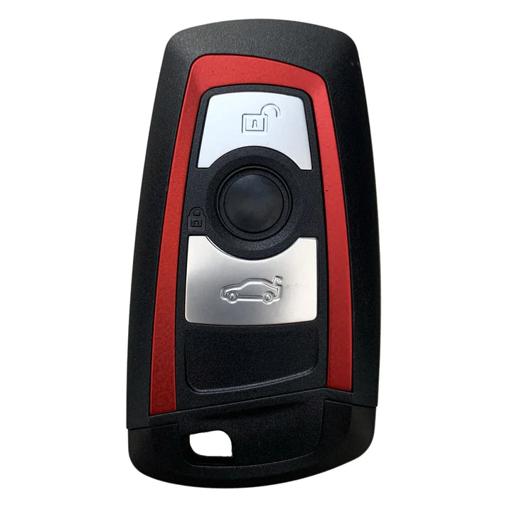 BMW F-Series 3 Button Smart Remote Key – Aftermarket Red Trim, 868MHz (FEM System)