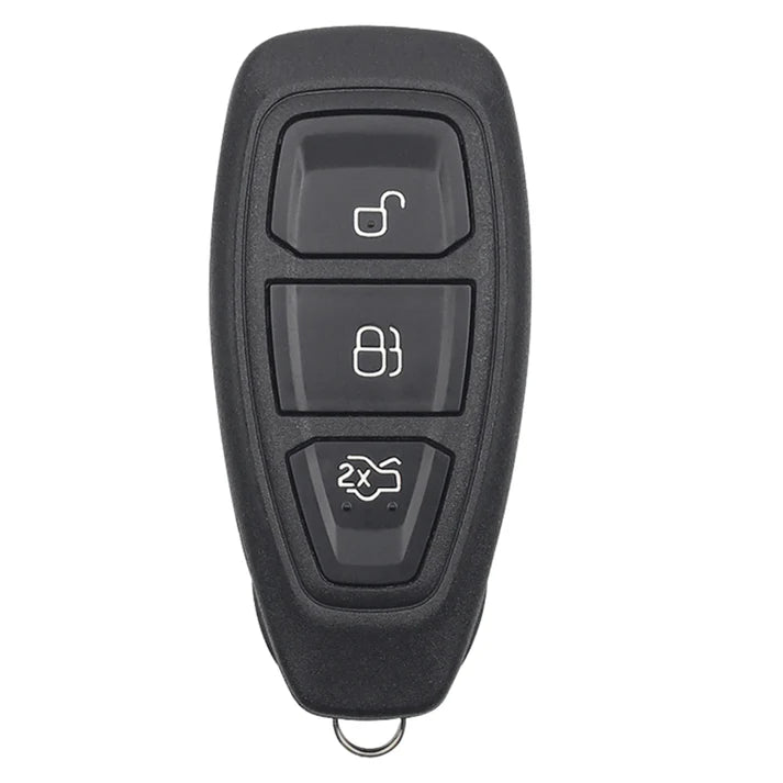 3 Button Smart Keyless Remote Key Case for Ford Vehicles with HU101 Emergency Blade