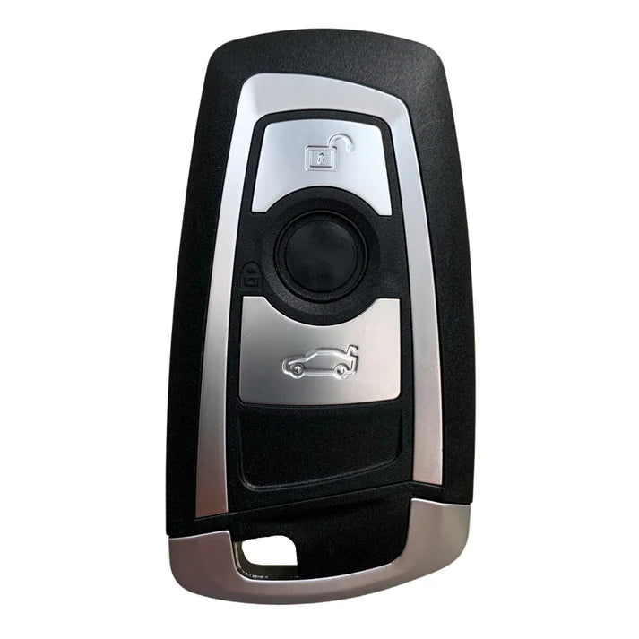 BMW F-Series OEM 3 Button Smart Remote Key – Silver Trim, 433MHz (FEM System)