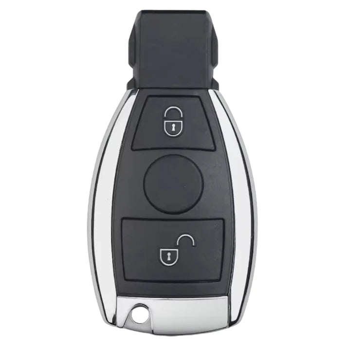 2 Button Xhorse VVDI Mercedes-Benz BE Remote Key – HU64 Blade, 433MHz, FBS3 Systems (1 Free Token)