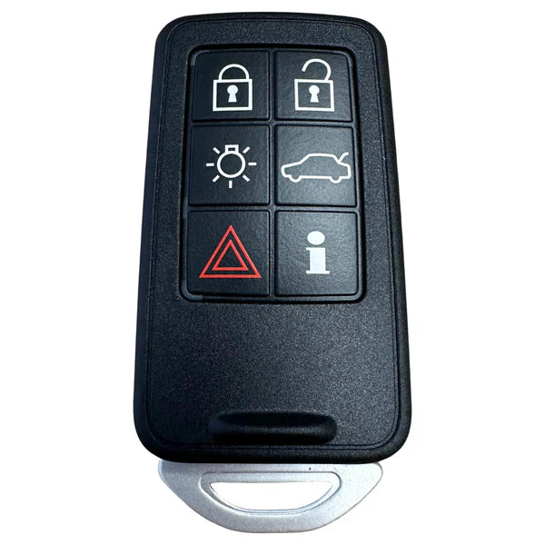 OEM 6 Button Keyless Dash Remote Key for Volvo – ID46 PCF7945 – HU101 Blade