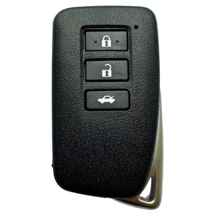 Aftermarket 3 Button Smart Remote Key Case for Lexus with TOY48 Emergency Blade