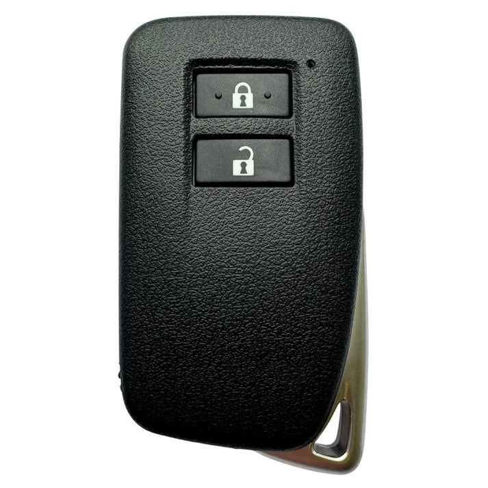Aftermarket 2 Button Smart Remote Key Case for Lexus with TOY48 Emergency Blade