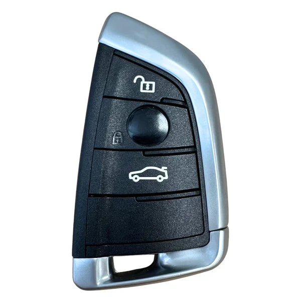 Aftermarket 3-Button Smart Remote Key for BMW F Series – 868MHz, ID49 PCF7945P, HU100R Blade (Black Buttons)