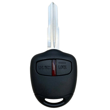 Aftermarket 2 Button Remote Key for Mitsubishi Montero / Pajero / Triton – 433MHz (MIT8 Blade, No Transponder)