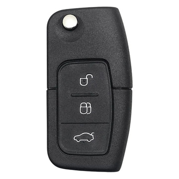 Aftermarket 3-Button Remote Key for Ford Fiesta / Focus / Mondeo – XT27 Super Chip, HU101 Blade, 433MHz