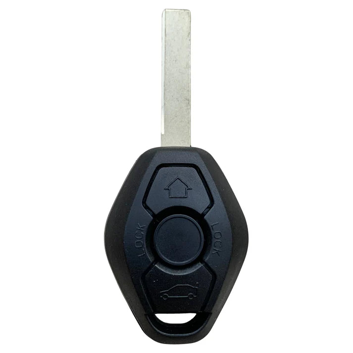 Aftermarket 3-Button Remote Key for BMW CAS2 – 868MHz, ID46 PCF7942, HU92R Blade