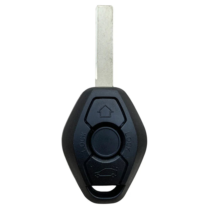 Aftermarket 3-Button Remote Key for BMW EWS – 433MHz, HU92R Blade (Transponder Not Included)