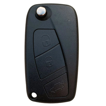 Aftermarket 3 Button Remote Key for Fiat Fiorino / Peugeot Bipper / Citroen Nemo – ID46 / PCF7946, 433MHz, SIP22 Blade