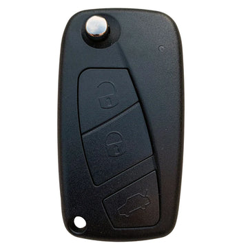 Aftermarket 3 Button Remote Key for Fiat Panda (169) – ID46 / PCF7941, 433MHz, SIP22 Blade