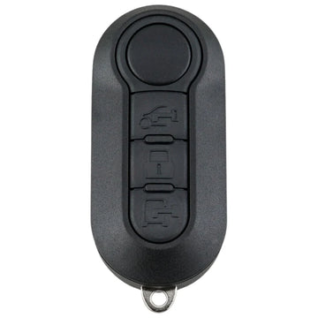 Aftermarket 3 Button Remote Key for Fiat Ducato – Black Buttons, Magneti Marelli BSI, PCF7946, 433MHz, SIP22 Blade
