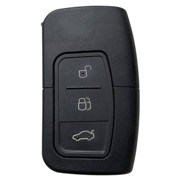 OEM 3-Button Smart Remote Key for Ford Early Models – 433MHz, HU101 Blade Included (No Transponder)