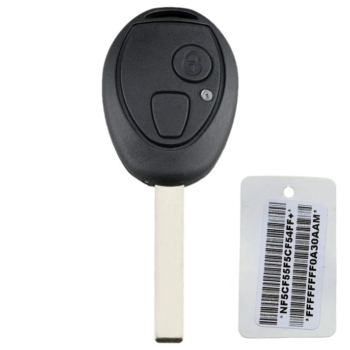 OEM 2 Button Remote Key for Rover 75 – HU92R Blade, 433MHz, High-Quality Aftermarket Case