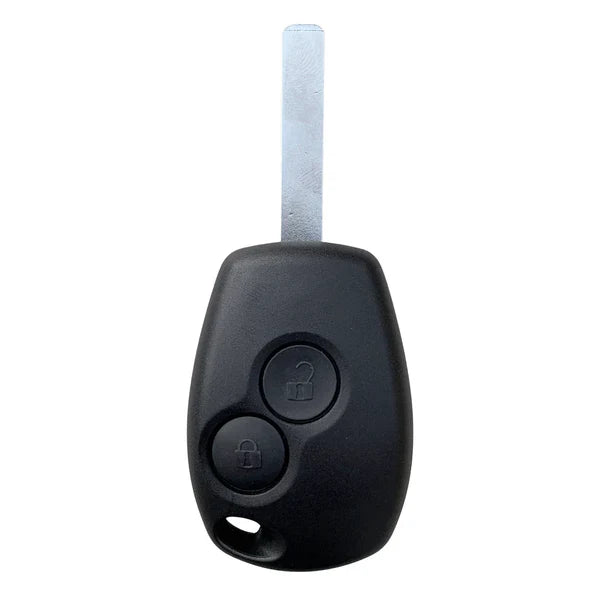 Aftermarket 2 Button ID46 Remote Key for Renault, Vauxhall & Nissan – VA2 Blade, 433MHz, Original Chip