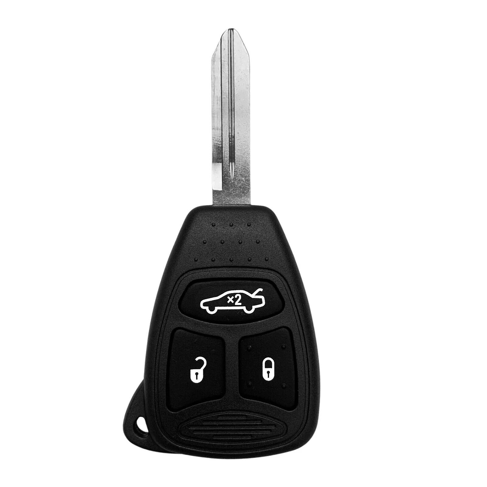 3 Button Remote Key Case for Chrysler / Dodge / Jeep – CY24 Blade – Aftermarket Shell