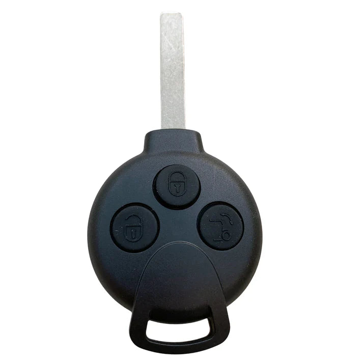 Aftermarket 3 Button Remote Key for Smart ForTwo (2007–2015) – ID46 PCF7941, 433MHz, VA2 Blade