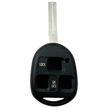 GTL Toyota 3 Button TOY48 Enduracase Screwless Smart Key Shell Replacement