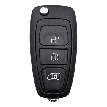 OEM 3 Button ID47 Hitag Pro Remote Key for Ford Transit / Custom – With Key Blade